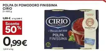 Coop Cirio Pomodori pelati offerta
