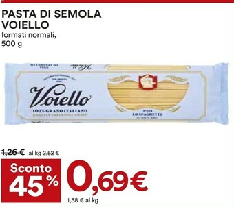 Coop Voiello Pasta di semola offerta