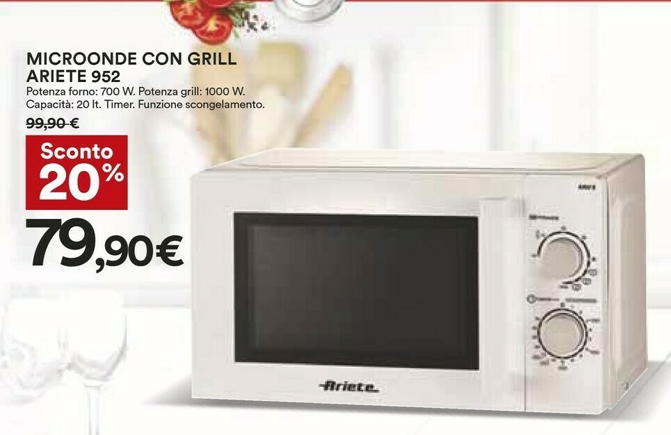 Ariete Microonde offerta di Coop