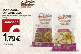 Coop Mandorle offerta