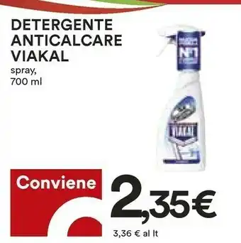 Coop Viakal Detergente Anticalcare Spray, 700 Ml offerta