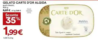 Coop Algida Carte D'Or Caffè 400 G(ml) offerta