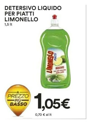 Coop Limonello Detersivo Liquido Per Piatti offerta