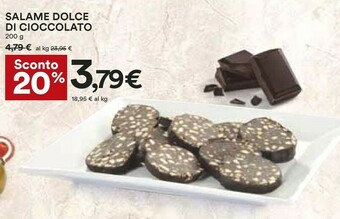 Coop Salame Dolce Di Cioccolato offerta