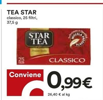 Coop Star Tea Classico offerta