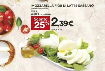 Coop Sassano Fior di latte offerta