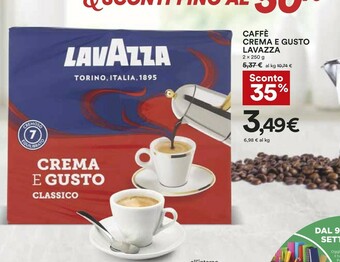 Coop Lavazza Caffè offerta