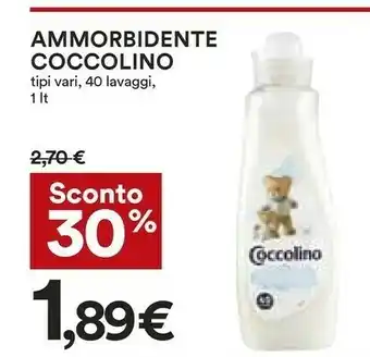 Coop Coccolino Ammorbidente 1000 Ml offerta