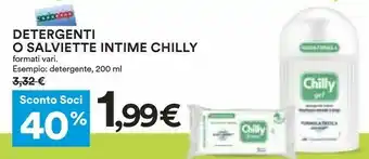 Coop Chilly Detergente Intime 200 Ml offerta