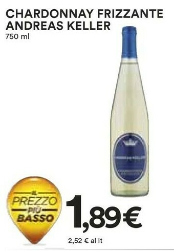 Coop Andreas Keller Chardonnay Frizzante offerta