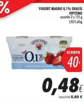 Coop Vipiteno Yogurt offerta