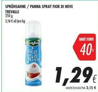 Coop Neve Panna offerta