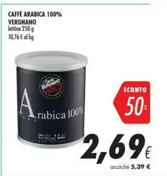 Coop Vergnano Caffè offerta