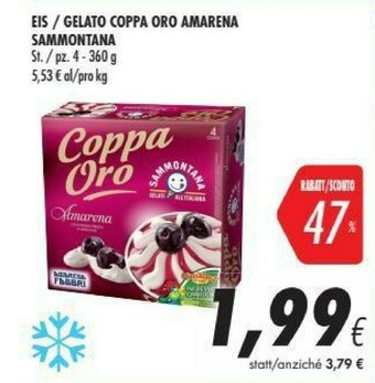 Coop Sammontana Gelato offerta