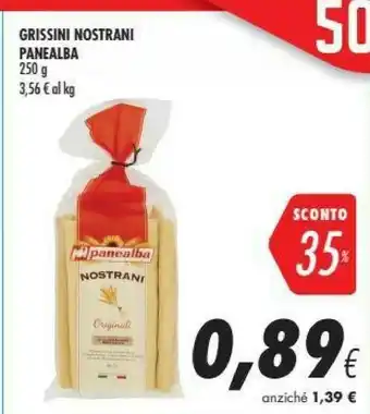 Coop Panealba Grissini offerta