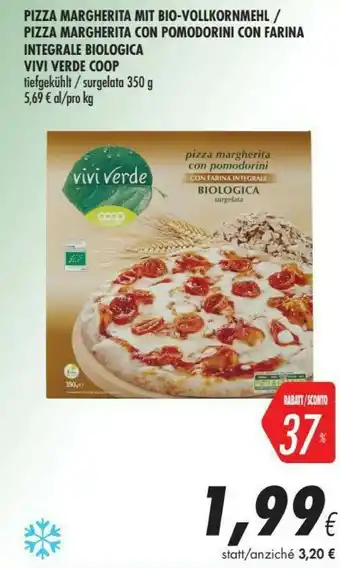 Coop Vivi verde coop Pizza surgelata offerta