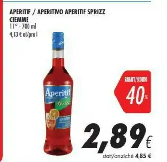 Coop Ciemme Aperitivo Spritz 700 Ml offerta