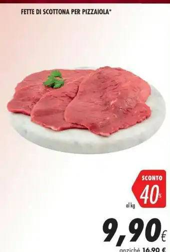 Coop Coop Fette Di Scottona Per Pizzaiola offerta