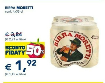 Esselunga Birra Moretti - Birra Moretti 330 G(ml) offerta
