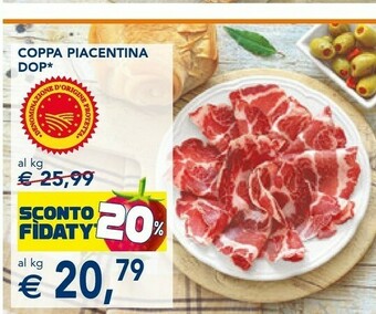 Esselunga Coppa Piacentina DOP offerta