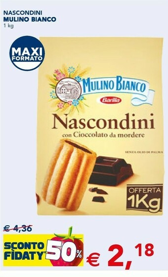 Esselunga Mulino Bianco Nascondini Con Cioccolato Da Mordere 1000 G(ml) offerta