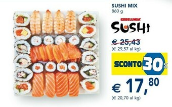 Esselunga Sushi Mix offerta