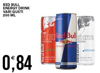 Premium Cash&Carry RED BULL ENERGY DRINK VARI GUSTI 250 ML offerta