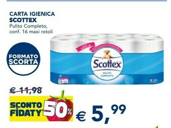 Esselunga Scottex Carta Igienica offerta