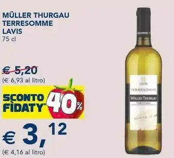 Esselunga Lavis Muller Thurgau Terresomme offerta