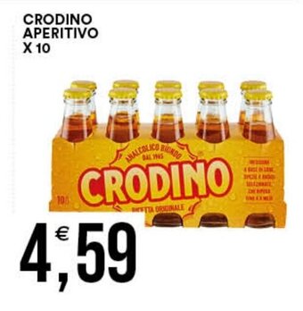 CRODINO APERITIVO X 10
