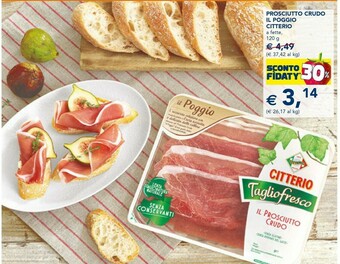 Esselunga Citterio Il Prosciutto Crudo 120 G(ml) offerta