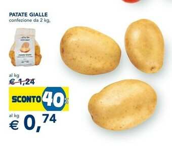 Esselunga Patate Gialle 2000g offerta