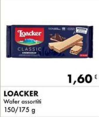 Iper Tosano LOACKER Wafer assortiti 150/175 g offerta