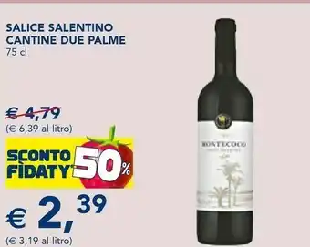 Duepalme Montecoco Salice Salentino 750 G(ml)