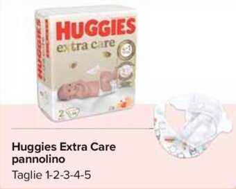 Carrefour Huggies Extra Care pannolino offerta