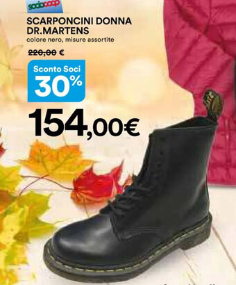 Offerta SCARPONCINI DONNA DR.MARTENS nel volantino di Ipercoop