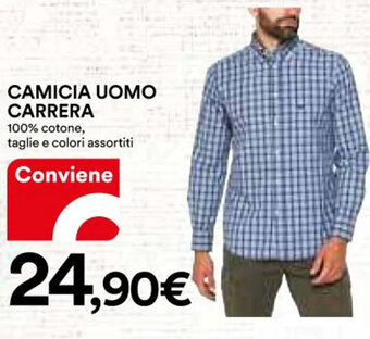 Ipercoop CAMICIA UOMO CARRERA offerta