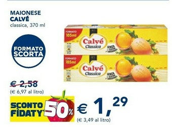 Esselunga Calvè Maionese Classica offerta