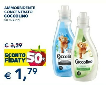 Esselunga Coccolino Ammorbidente Concentrato offerta
