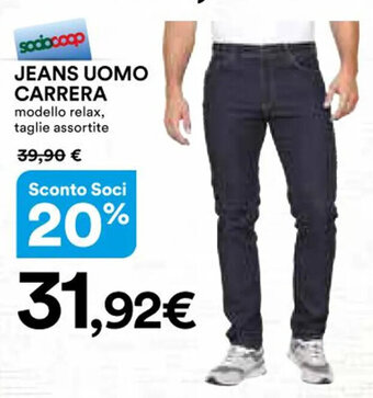 Ipercoop JEANS UOMO CARRERA offerta