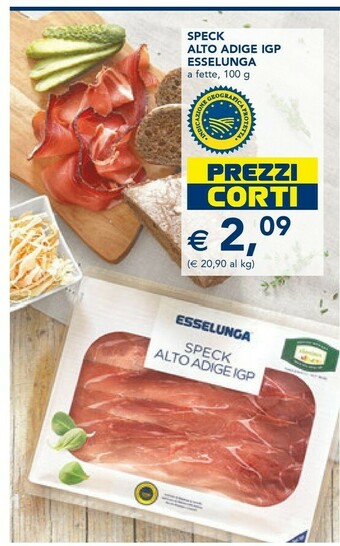 Esselunga Esselunga Speck Alto Adige IGP offerta
