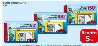 Esselunga Buoni Carburante Eni offerta