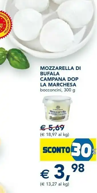 Esselunga La marchesa Mozzarella Di Bufala offerta