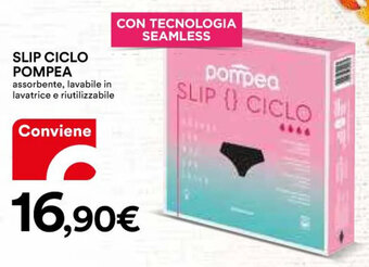 Ipercoop SLIP CICLO POMPEA offerta