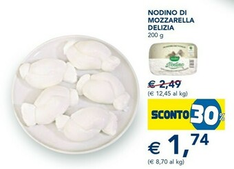 Esselunga Delizia Nodino Di Mozzarella offerta