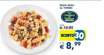 Esselunga Esselunga Pasta Rosa Al Tonno offerta