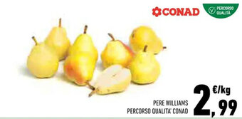 PERE WILLIAMS PERCORSO QUALITA' CONAD