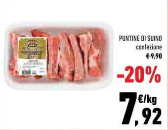 Conad Margherita PUNTINE DI SUINO offerta