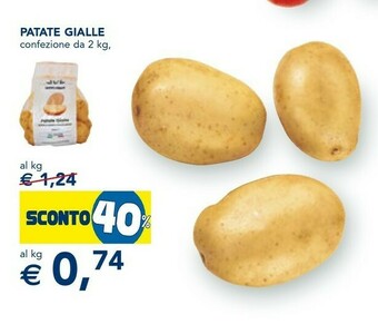 Esselunga Patate Gialle 2000g offerta