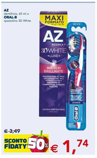 Esselunga Az Dentifricio offerta